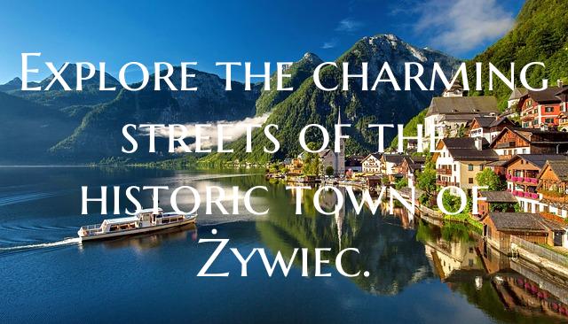 Explore the charming streets of the historic town ...