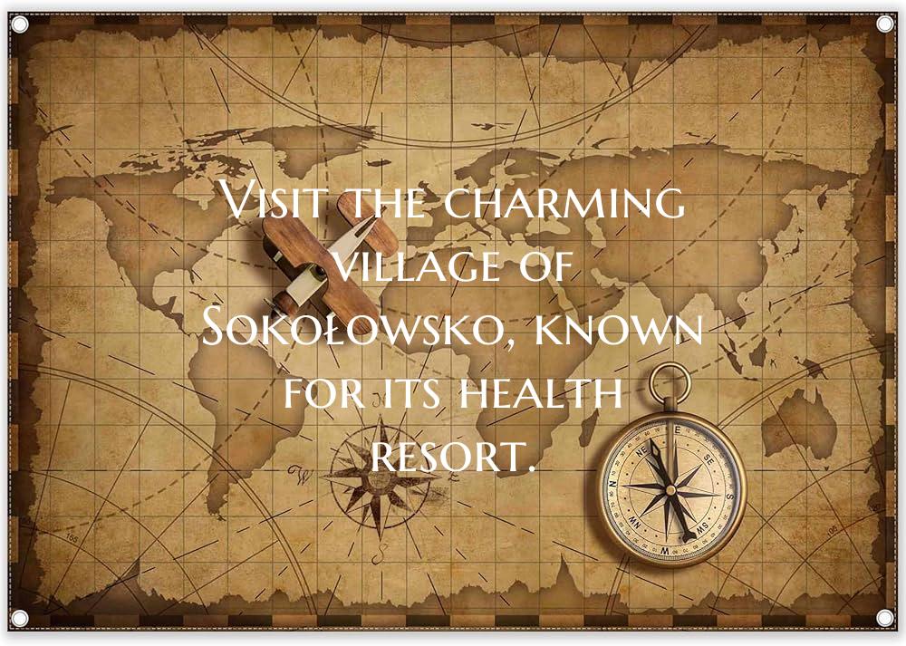 Visit the charming village of Sokołowsko, known f...